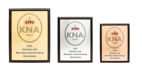 Sublimerade Exklusiva Träplaketter