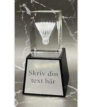 3D Glas Racketsporter