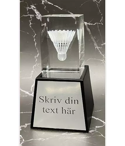 3D Glas Racketsporter