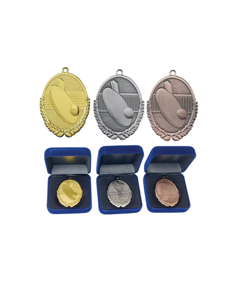 Bordtennismedalj - 50 mm