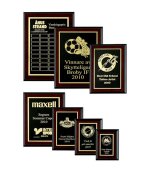 Exklusiva Träplaketter