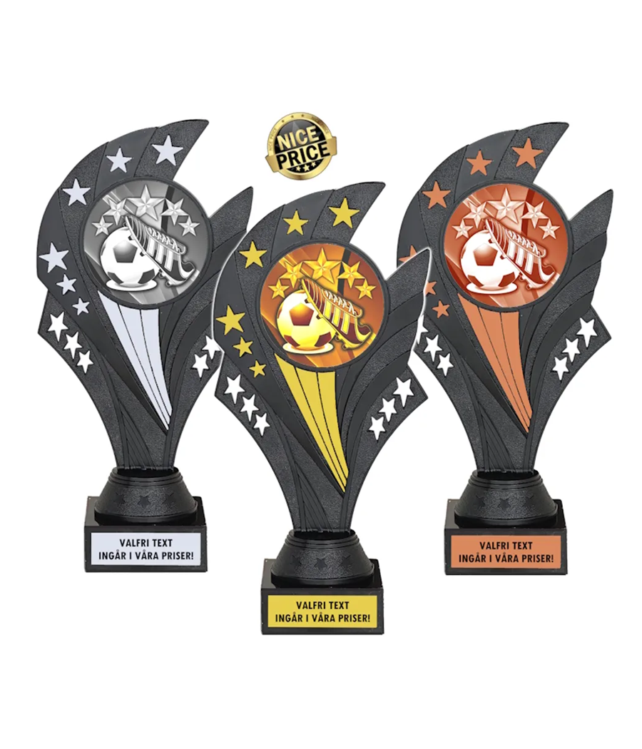 Statyett Black Nova Fotboll