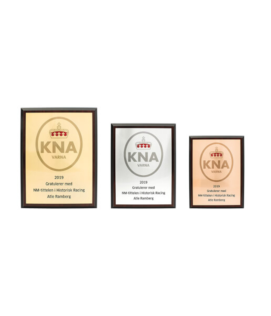 Sublimerade Exklusiva Träplaketter